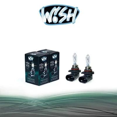 Abbildung von Wish® HB4 9006 LongLife 12V 51W P22d Halogen Glühbirnen Lampe Scheinwerferlampen (HB4 Doppelpack)