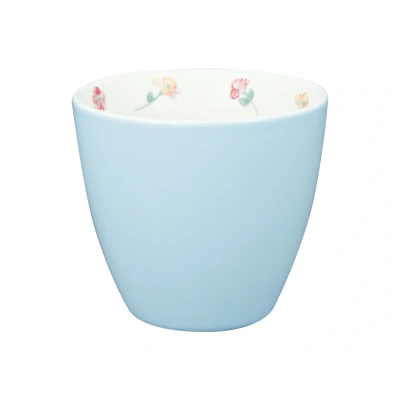 Abbildung von Greengate Lianca Latte Cup pale blue 0,35l