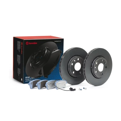 Abbildung von BREMBO KT 08 037 Bremsscheiben und beläge RENAULT: Kangoo II Express