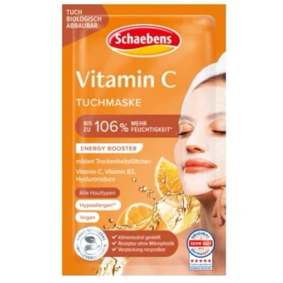Abbildung von Schaebens Vitamin C Tuchmaske 1 St