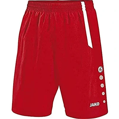 Abbildung von JAKO Fussball Teamsport Textil Shorts Turin Sporthose OHNE Innensl für Kinder, Größe: 164, Rotweiss