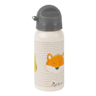 Abbildung von sigikid Trinkflasche für Kinder, Größe: One Size, Beige grau