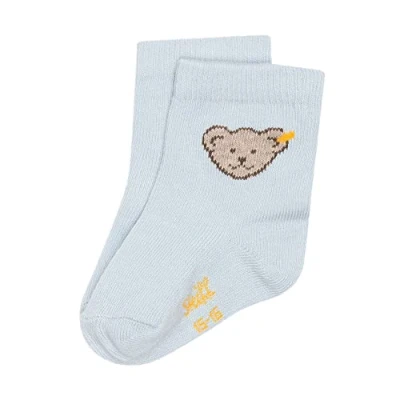 Abbildung von Steiff Unisex Baby kurz Socken GOTS, Celestial Blue, 14