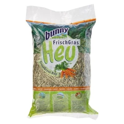 Abbildung von Bunny Nature FreshGrass Heu mit Karotten (500g)