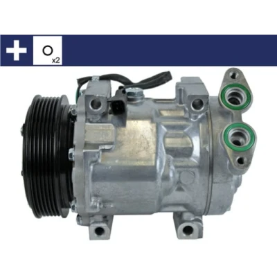 Abbildung von MAHLE ORIGINAL ACP 54 000S Kompressor SD7V16 VS16 12 PAG 46 R 134a mit Dichtring FORD: Focus 2 Schrägheck, Kombi, C Max, VOLVO: V50, C30