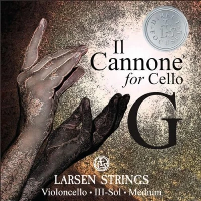 Abbildung von Larsen IL Cannone Cello Saiten G Wolfram Direct &amp; Focused