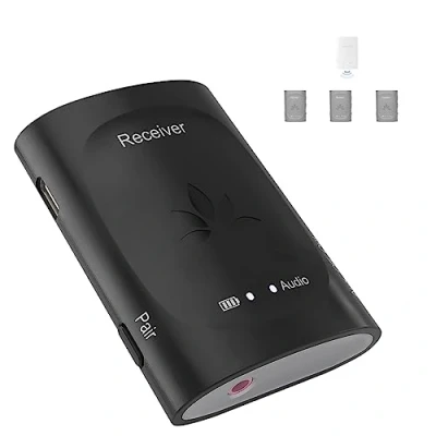 Abbildung von Avantree Audiplex Add On Empfänger, zusätzlicher Empfänger für Audio Broadcasting System, 2,4 G, Keine Lippensynchronisationsverzögerung, skalierbar auf 100