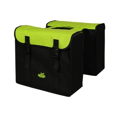 Abbildung von Doppelpacktasche Greenlands 34 Liter 37 X 33 14cm (2x) Schwarz/Hellblau