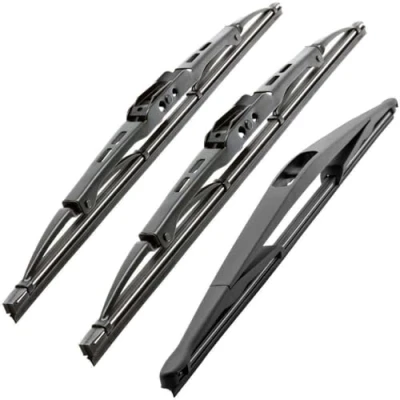 Abbildung von Recambo SCHEIBENWISCHER VORNE + HINTEN kompatibel für OPEL COMBO C BJ 2001 2011 (3er Set: 500mm / 450mm 400mm)