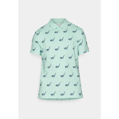 Abbildung von Lyle &amp; Scott Micro CLUB Printed Poloshirt, Herren, Größe: Medium, Shoreline