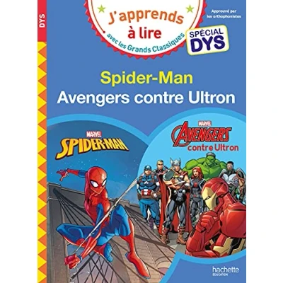 Abbildung von Disney Marvel Spider Man / Avengers contre Ultron Spécial DYS (dyslexie)