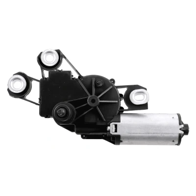 Abbildung von VEMO V10 07 0049 Scheibenwischermotor 12 links, hinten mit integrierter Waschwasserdüse VOLKSWAGEN: Transporter 5 Bus, Multivan (7HM