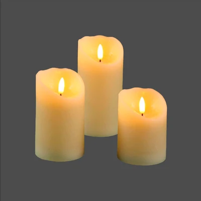 Abbildung von Ambiente Haus LED Kerze &quot;LED 7,5x15cm (FB 51018)&quot;