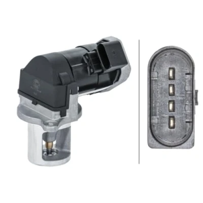 Abbildung von HELLA 6NU 014 864 651 AGR Ventil elektrisch mit Dichtung MERCEDES BENZ: R Klasse, E Klasse T modell, ML JEEP: GRAND CHEROKEE 3, Commander