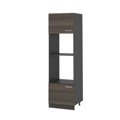 Abbildung von Vicco Mikrowellenumbauschrank R Line, Edelgrau, 60 cm