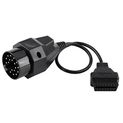 Abbildung von OBD2 Adapter Scanner Kabelstecker, Rund Diagnose OBD II 20 Pin auf 16 für E36 E38 E39 E46 E53 X5 Z3