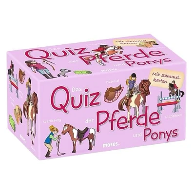 Abbildung von Moses 90207 Das Quiz der Pferde und Ponys, Schwarz
