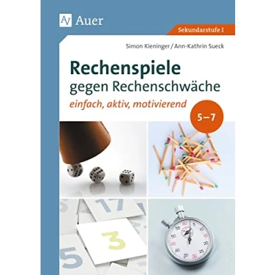 Abbildung von Rechenspiele gegen Rechenschwäche 5 7: einfach aktiv motivierend (5. bis 7. Klasse)