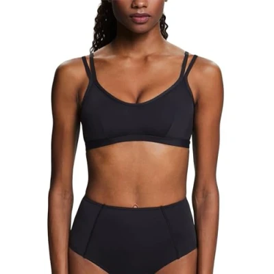 Abbildung von Esprit TURA Beach Padded Removable PADS Bikinitop, Damen, Größe: 36, Black