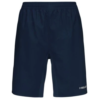 Abbildung von Head Tennis CLUB Bermudas kurze Sporthose, Herren, Größe: XL, Dunkelblau silber