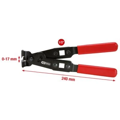 Abbildung von KS TOOLS 115.1053 Zange, Schlauchschelle 240 17