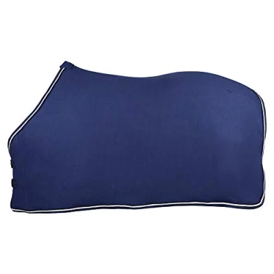 Abbildung von PFIFF 101496 Pferde Polarfleece Decke Pauline, Fleecedecke Pferdedecke, Blau 135