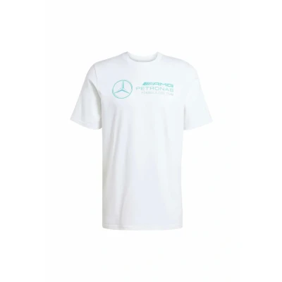 Abbildung von adidas Performance AMG Petronas Formula ONE TEAM TEE Tshirt print White semi mint rush, Herren, Größe: Large, rush