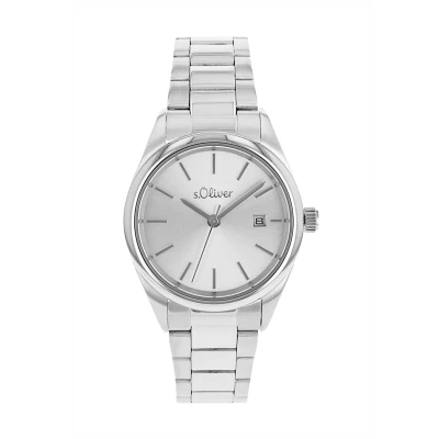 Abbildung von s.Oliver Uhr, Damen, Größe: 19, Silber