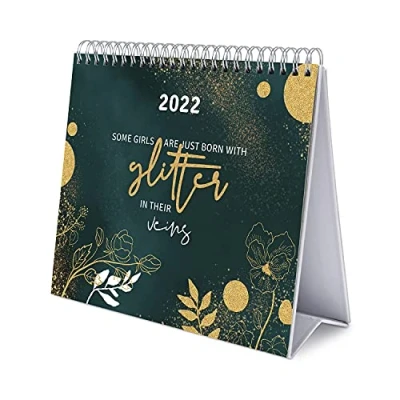 Abbildung von Grupo Erik Tischkalender 2022 Glitter Gold Dreams Kalender Tischplaner Planer