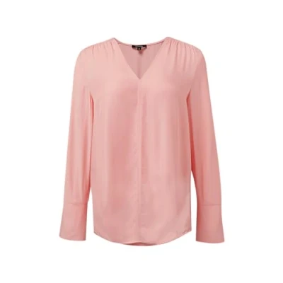 Abbildung von comma MIT Raffung Bluse, Damen, Größe: 44, Pink
