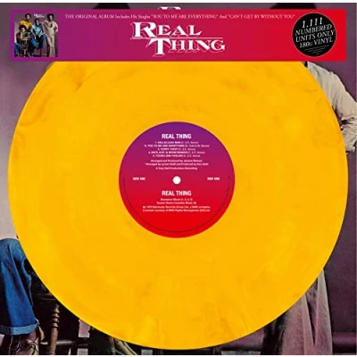 Abbildung von Real Thing The Original Album Limitiert und 1111 Stück nummeriert 180gr. marbled [ Limited Edition / Vinyl 180g Vinyl] [Vinyl LP]