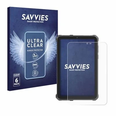 Abbildung von Savvies 6 Stück Schutzfolie für Oukitel RT3 Pro Displayschutz Folie Ultra Transparent