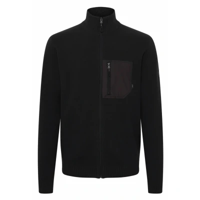 Abbildung von Indicode Jeans Idmedan Strickjacke, Herren, Größe: Small, Black