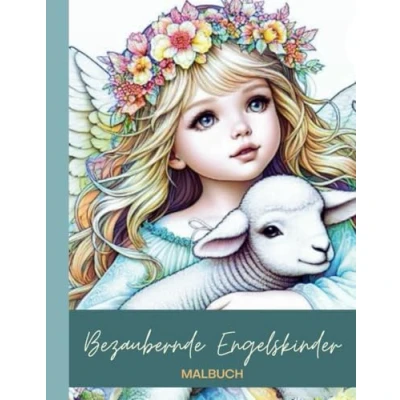 Abbildung von Bezaubernde Engelkinder Ein Malbuch für Jung und Alt: 45 fantasievolle Ausmalbilder Zarte, detailreiche Engelmotive kreative Entspannung
