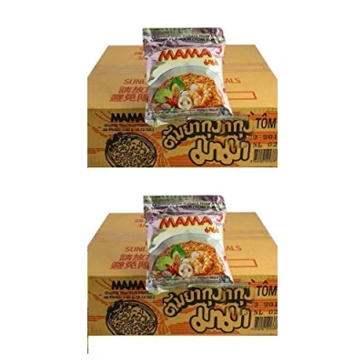 Abbildung von Pamai Pai® Doppelpack: 2 Kartons Mama Shrimp Instant Nudelsuppen 60 x 60g Yum Garnele