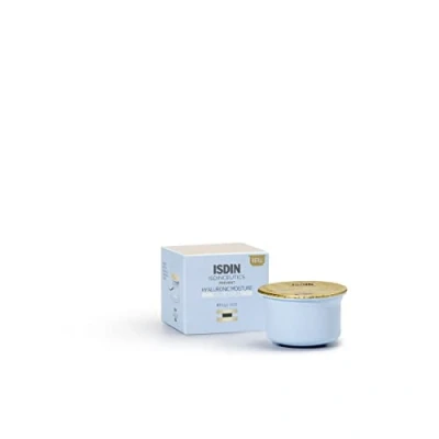 Abbildung von ISDIN ISDINCEUTICS Hyaluronic Moisture Normal to Dry Skin Refill, leichte, feuchtigkeitsspendende Gesichtscreme mit reiner Hyaluronsäure und Antioxidantien für normale bis trockene Haut 50 g