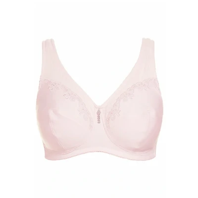Abbildung von Ulla Popken Kelly Zonder Beugels Strashanger Tshirt BH, Damen, Größe: 125E, Pink