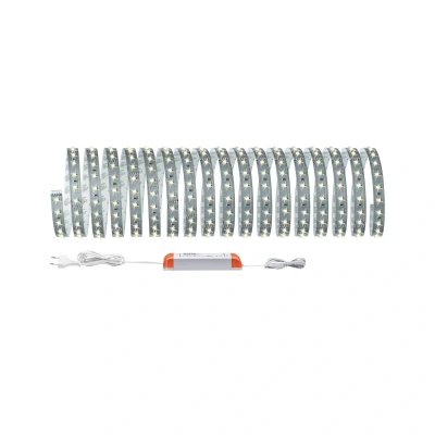 Abbildung von Paulmann 70829 LED Stripe MaxLED 500 Basisset 10 m Warmweiß 2700K unbeschichtet 53,5W Lichtband 5500 lm Lichtstreifen 72 24 V