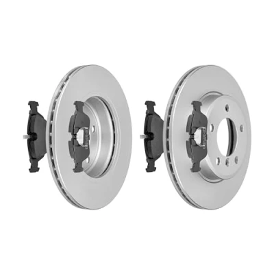 Abbildung von F.BECKER_LINE BREMSSCHEIBEN Ø300MM + BREMSBELÄGE VORNE FÜR BMW 3 Z3 Z4