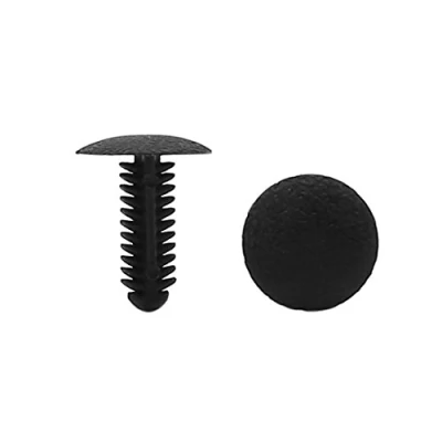 Abbildung von sourcing map 40x Universal für Auto Tür Nieten Stoßstangenverkleidung Halter Clip 6mm schwarz de