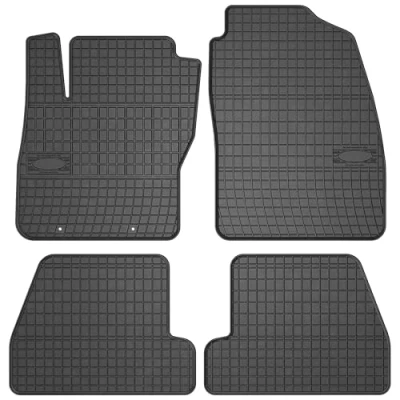 Abbildung von M MOTOS Gummimatten Auto Fussmatte passt für Ford Focus II 2004 2011 Verbessern Sie Ihren Reisekomfort mit Antirutschmatte Allwetter fußmatten Auto, Schutz vor Verschmutzung