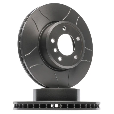 Abbildung von BREMBO 09.9172.75 Bremsscheibe 324 30 5 innenbelüftet, geschlitzt beschichtet hochgekohlt mit Schrauben BMW: Limousine, Touring, 6 Coupe