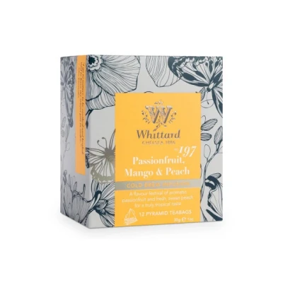 Abbildung von Früchte und Kräuter Kaltgetränk Whittard of Chelsea Passionfruit, Mango &amp; Peach, 12 Stk.