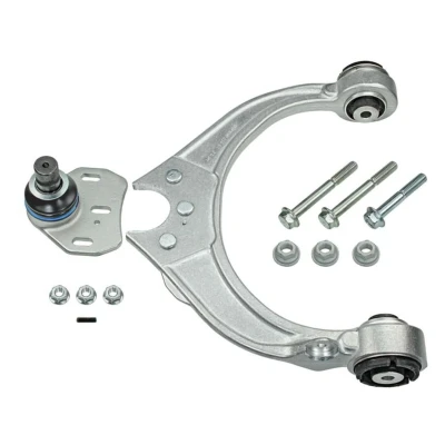 Abbildung von MEYLE 316 050 0034/HD Querlenker Quality mit Anbaumaterial Gummilager, Trag /Führungsgelenk Vorderachse links, oben Aluminium