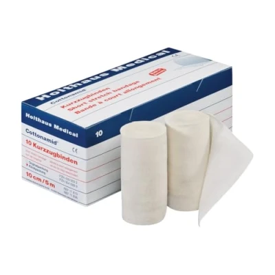 Abbildung von Cottonamid Elastische Kurzzugbinde 8 cm x 5 m 1 St