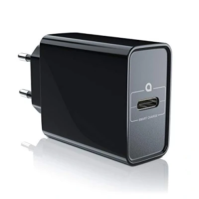 Abbildung von CSL USB C Ladegerät Netzteil mit Power Delivery 30 Watt Charger Ladeadapter Schnellladefunktion Kompatibel MacBook Pixel iPhone 15 14 13 Plus Samsung S23 S22 und mehr