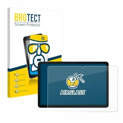 Abbildung von BROTECT Schutzglas für Samsung Galaxy Tab S8 5G Schutzfolie Panzer Folie Glas [Extrem Kratzfest 9H, Anti Fingerprint, Ultra Transparent]