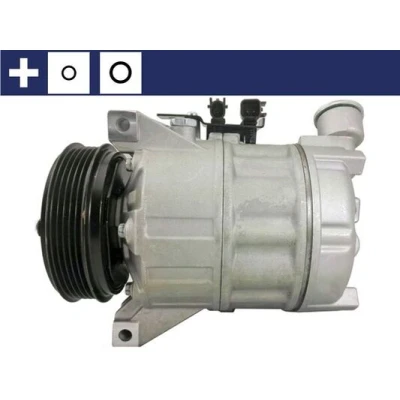 Abbildung von MAHLE ORIGINAL ACP 1299 000S Kompressor DCS17EC 12 PAG 46 R 134a mit Dichtring FORD: MONDEO 4 Turnier, S Max Mk1, 4, VOLVO: XC60 I, V70 3