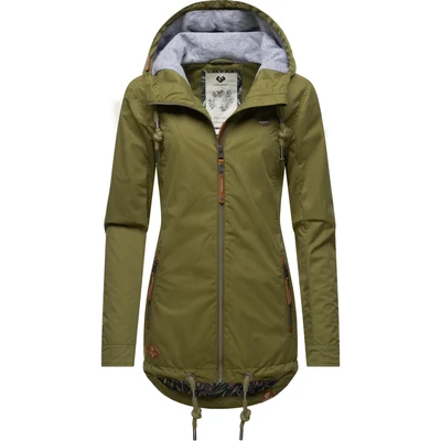 Abbildung von Ragwear ZUKA Parka, Damen, Größe: Medium, Olive