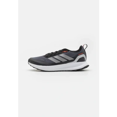 Abbildung von adidas Performance Runfalcon 5 TR Unisex Laufschuh Trail, Herren, Größe: 43 1/3, Core black/silver metallic/carbon Schuhe